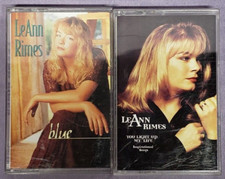 LeAnn Rimes Cassette Tape Lot Blue & You Light Up My Life Inspirational Songs