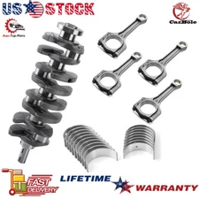 2.0L Crankshaft +Main & Rod Bearing+Connecting Rods For Kia Hyundai Sonata