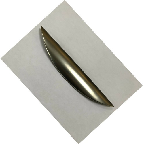 Hafele Azalea Pull Handle Matt Nickel, Silver Finish Kitchen Cabinet Drawer Door - Picture 9 of 11