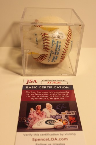 Johnny Mize Autographed Rawlings Baseball JSA Authenticated - Picture 6 of 6