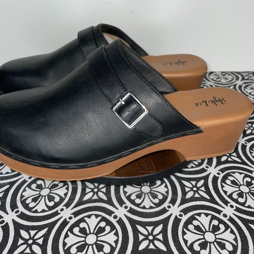 Zuecos STYLE & CO Dakotaa negros 9,5 M - Imagen 3 de 11
