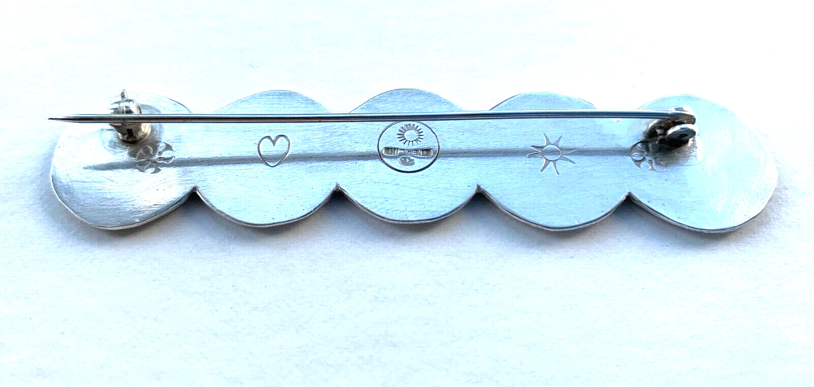 Rare Beautiful Native Ethnic Solid Sterling Silve… - image 8