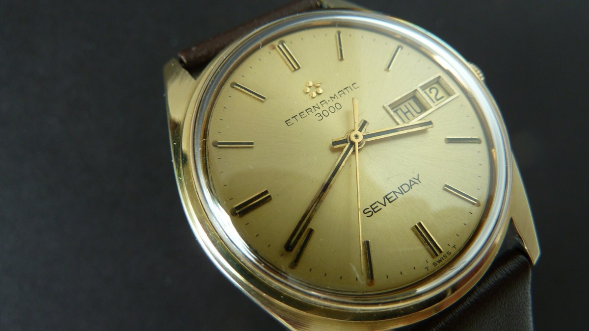 Eterna Matic 3000 Men's automatic watch RARE UK