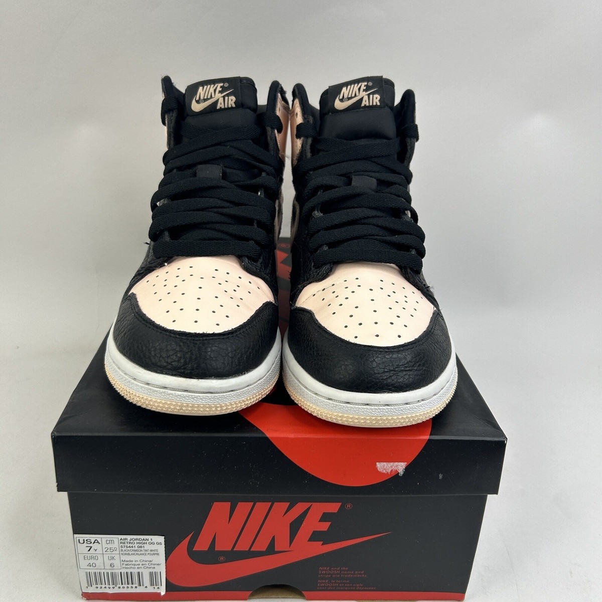 Nike Air Jordan 1 Retro High OG GS “Crimson Tint” 575441-081