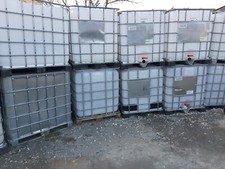 1000 Liter IBC Wassertank Gitterbox Regentonne Wassertonne Brennholz Hochbeet