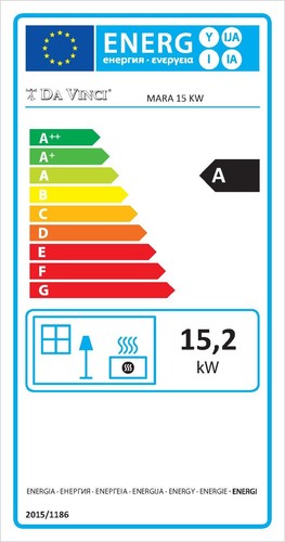 Stufa a Legna con Forno 12 KW - Foto 3 di 3