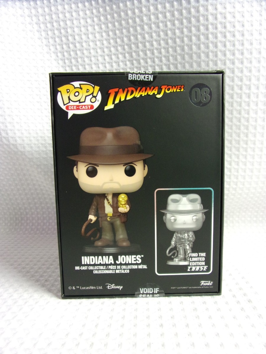 Funko Pop! Exclusive Die-Cast Indiana Jones 08 - New in Opened Box