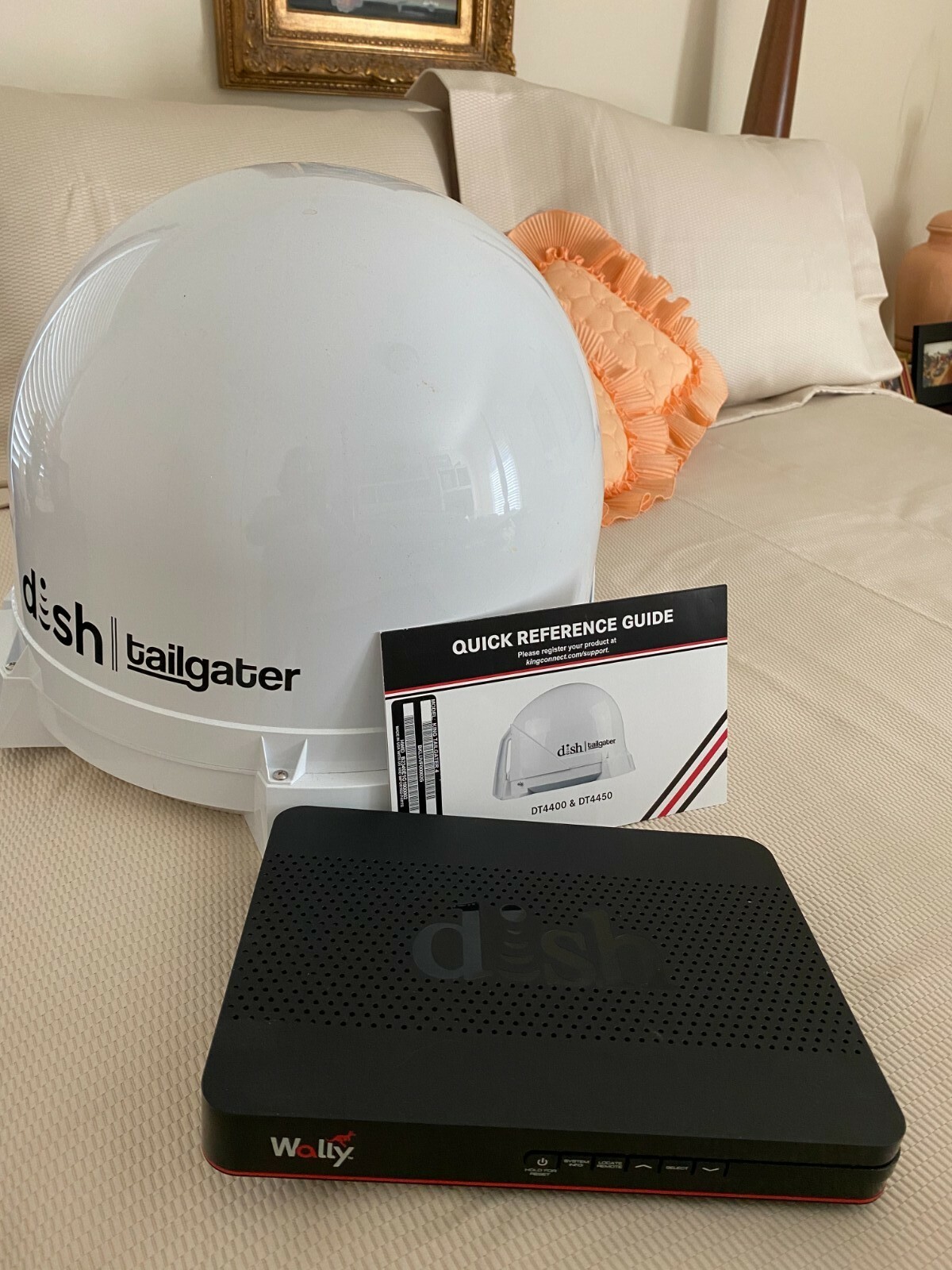 King Tailgater 4 Dish network Excellent Condition eBay