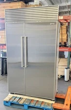 RECONDITIONED 48" SUB-ZERO 632 NO-FLAW STAINLESS DOORS PRO HANDLES @$12,975msrp