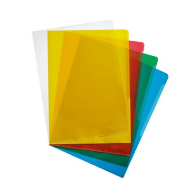 Durable Sichthüllen 2337  A4 120 my farbig sortiert 100 Stück