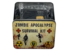 Zombie Survival Kit Flashlight Compass Multitool Camping Gear Emergency Supplies