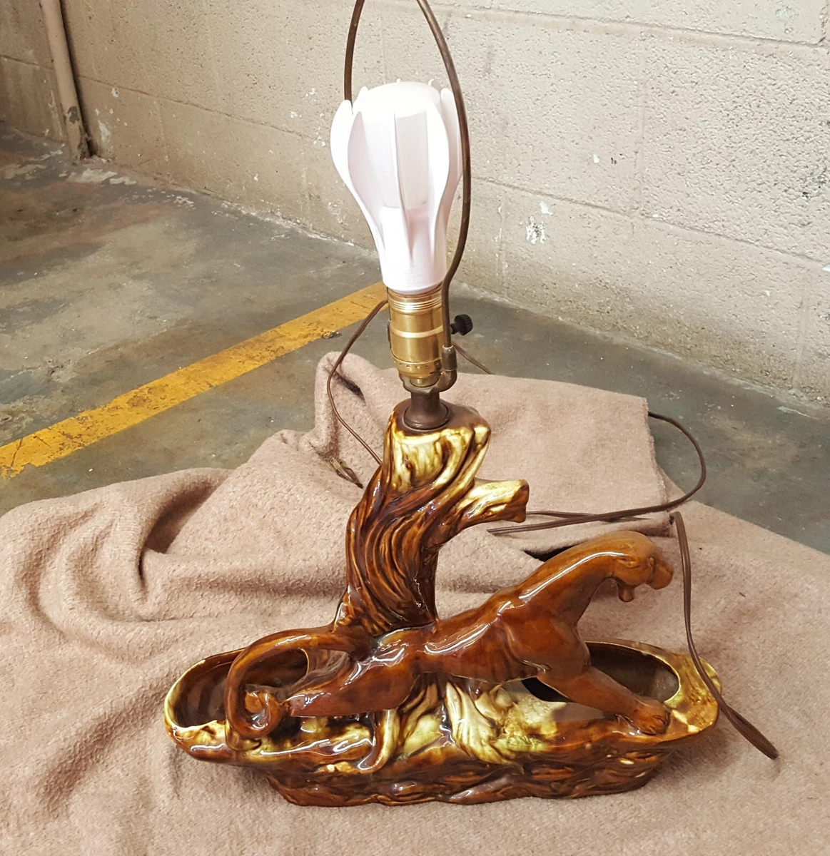 Vintage Panther Lamp In Vintage, Retro & Mid-Century Collectibles