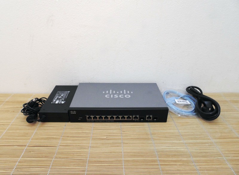 Cisco SG300-10PP-K9 10-Port Gigabit Max PoE+ Managed Switch