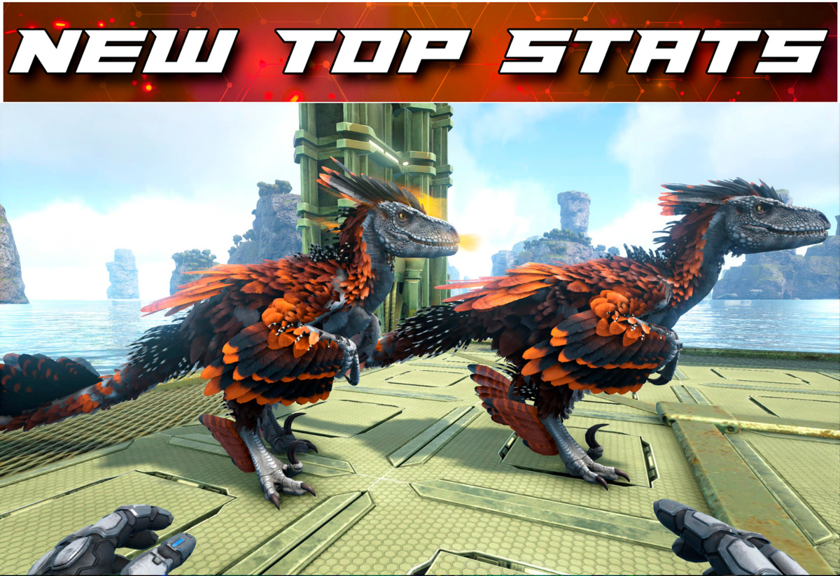 ARK SURVIVAL EVOLVED PVE PS4/PS5 DEINONYCHUS TOP (DEINO)