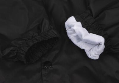COMME des GARCONS CDG Back Logo Nylon Coach Jacket Size L(K