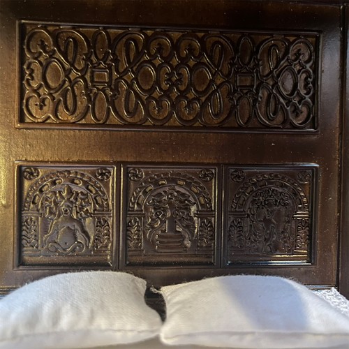 Mini 1:12 Doll House Miniature Furniture Medieval Tudor Bedroom Suit Eden - Picture 4 of 25