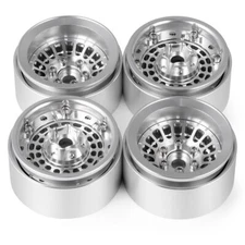 FLYXM 4pc Alum 1.9in Beadlock Wheel Rim 1/10 RC Crawler SCX10 RR10 TRX4 TRX6 etc