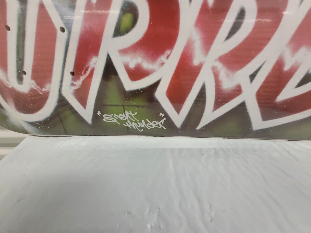 New Supreme Lee Quinones Red Graffiti Skateboard Skate Deck New Supreme Lee Quinones Red Graffiti Skateboard Skate Deck