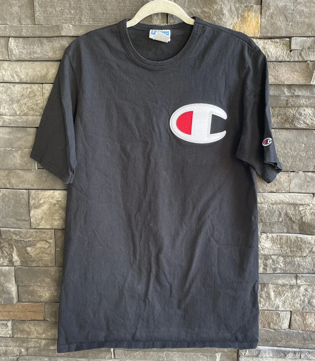 Champion Men's T-Shirt - Black - L