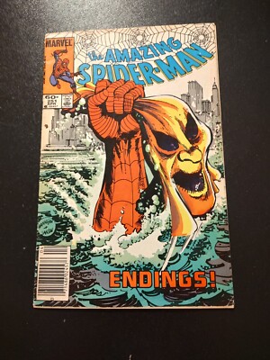 AMAZING SPIDERMAN  251 ENDINGS PART 3 WRITTEN BY TOM DEFALCO PLOT BY ROGER STERN