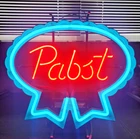 Pabst Blue Ribbon Neon Sign Vintage
