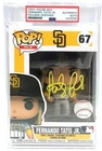 Funko Pop! MLB San Diego Padres Fernando Tatis Jr #67 Signed PSA DNA