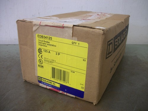 EDB34125 - Mini Circuit Breaker, E-Frame, 125A, 3 Pole, 480Y/277VAC - Foto 8