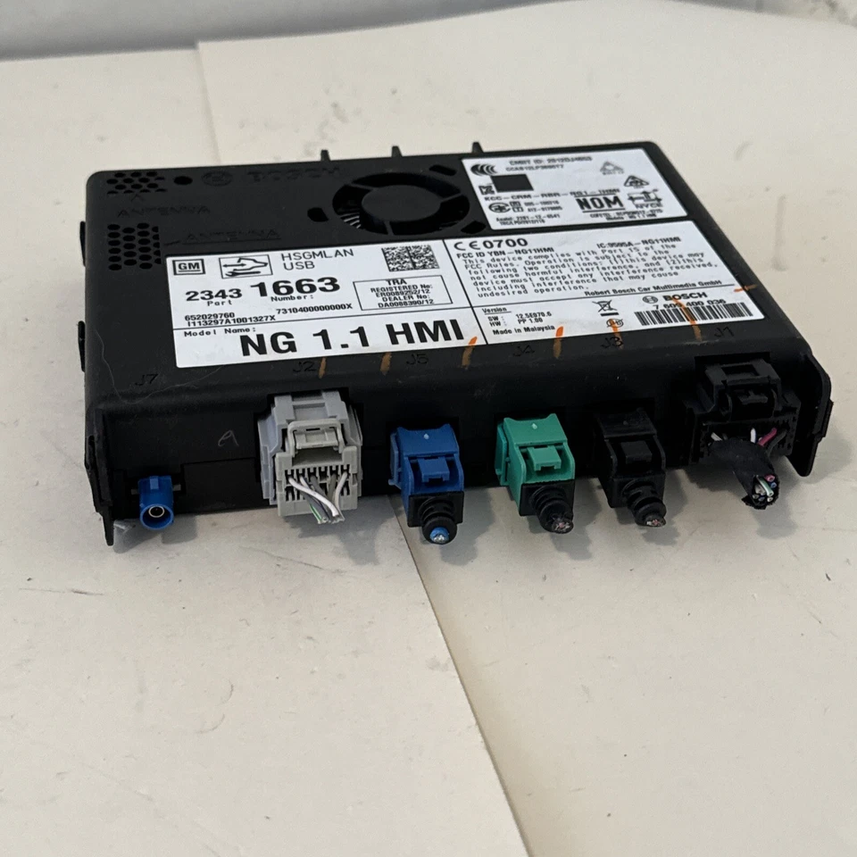 Chevrolet Impala 2014 interfaz hombre máquina módulo de control HMI OEM 23431663 Foto 2 de 4