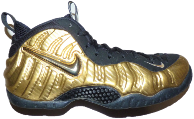 gold foamposite