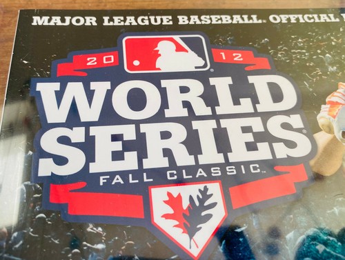 World Series Programs BUSTER POSEY San Francisco Giants 2010 &12 Rangers Tigers - Picture 2 of 5