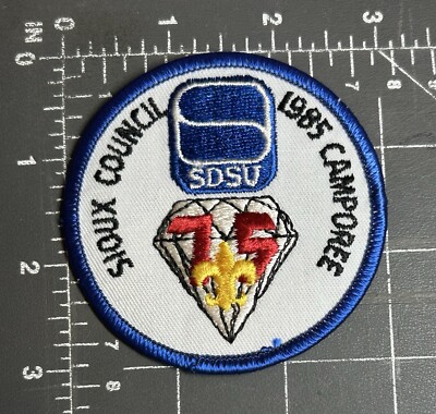 Sioux Council 1985 Camporee SDSU South Dakota State University 75 Boy Scouts BSA