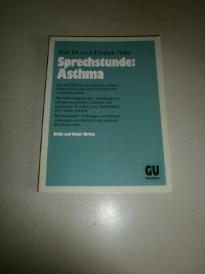 Sprechstunde Asthma - Prof .Dr. med. Dietrich Nolte - 1991
