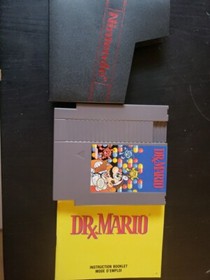 Dr. Mario (Nintendo NES, 1990) Authentic Complete CIB