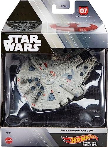 Hot Wheels Star Wars Raumschiffe Select Millennium Falcon Maßstab 1:50 Fahrzeug HHR22 - Bild 2 von 5