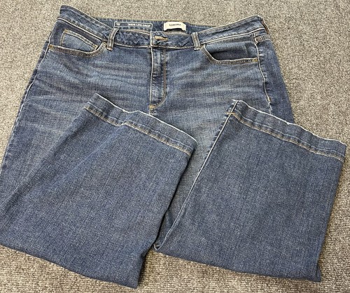 Sonoma Wide Size 18 Jeans Wide Leg Crop 