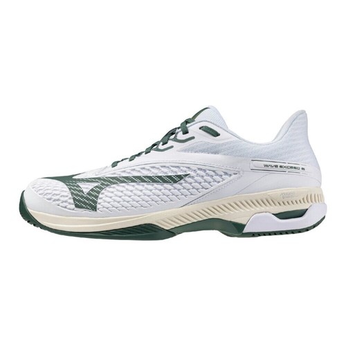 Mizuno Wave Exceed 6 SW AC Blanco Verde 61GA251635 Hombres Talla - Imagen 4 de 7