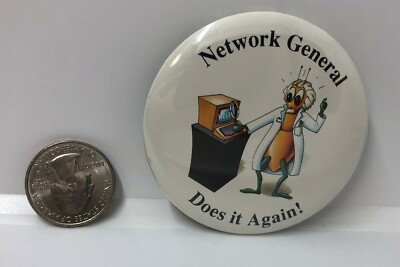 Network General Does It Again! Advertising Pin