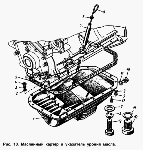 Moskvich 408 412 2140 Oil pan gasket Moskvich Junta de cárter de aceite - Picture 2 of 2