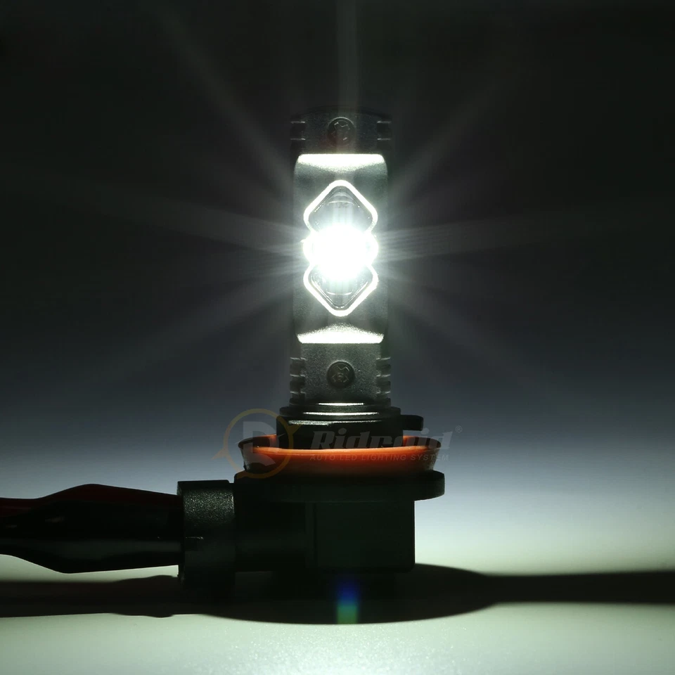 4x H11 LED Headlight Bulbs For KTM Motorcycle 1190 Adventure 6000K Bright White - Image 2 of 4