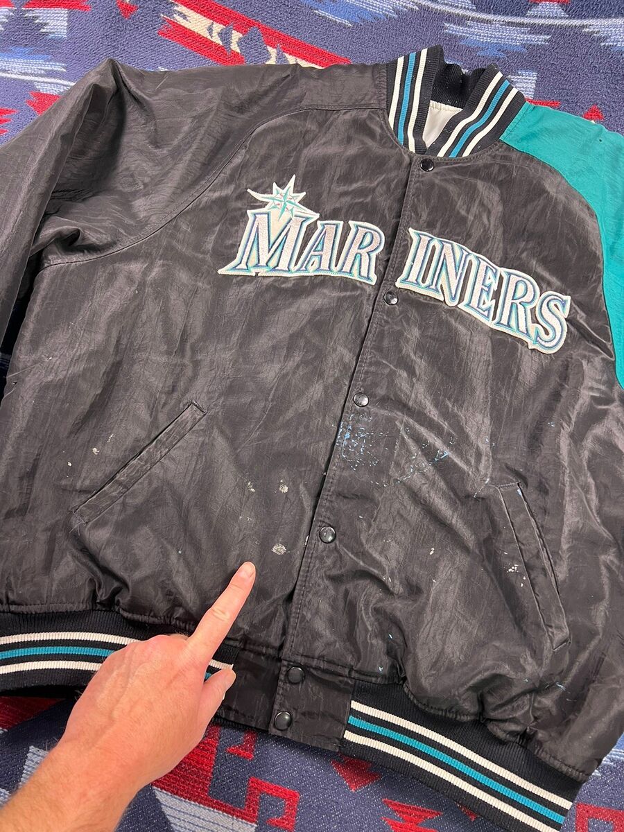 Men's Seattle Mariners Starter x Levi's Navy Silver Tab