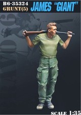 BRAVO 6 35324 VIETNAM WAR U.S. GRUNT 5 JAMES "GIANT" 1:35