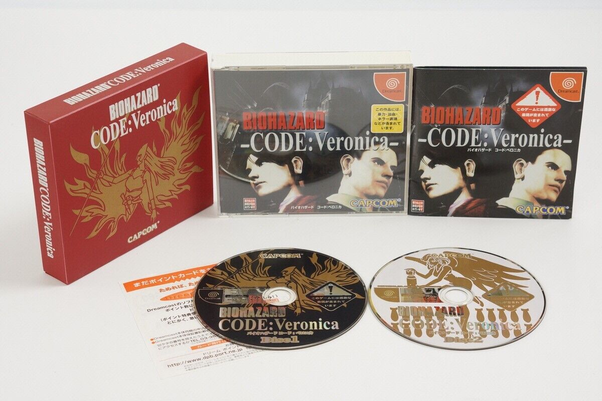 Resident Evil CODE: Veronica (SEGA Dreamcast, 2000) UNPLAYED COMPLETE NEW  MINT 13388250035