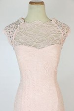 Morgan & Co $200 Evening Prom Formal Cruise Long Dress size 13 Pink Sleeveless