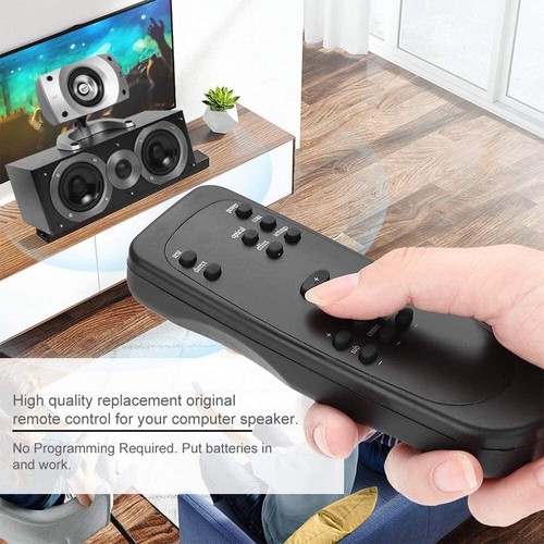 For logitechZ-5500 Z-680 Z-5400 Z-5450 Remote Control Black New - Picture 8 of 8