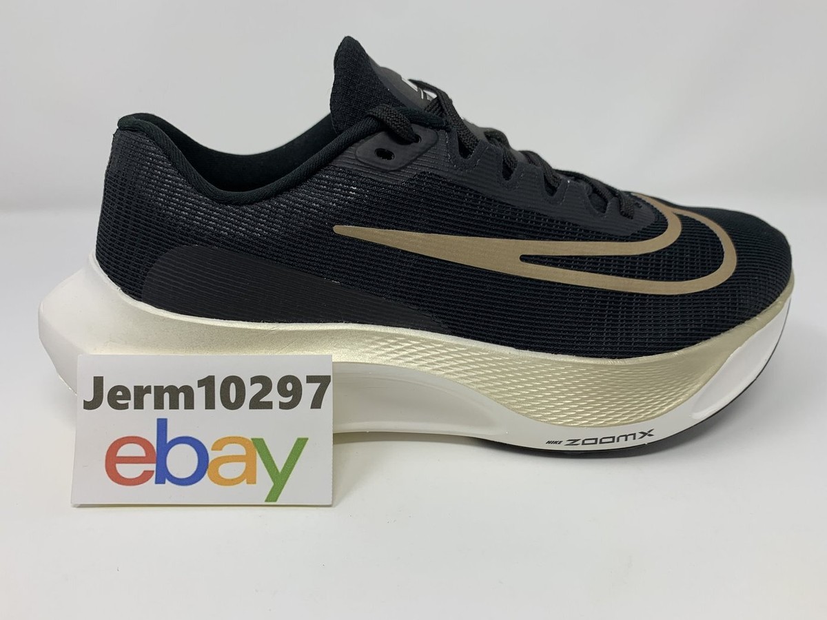 Nike Zoom Fly 5 ブラック/ゴールド サイズ25.0cm Size 11 - Nike Zoom Fly 5 Black Metallic Gold Grain for sale