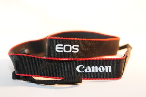 Canon EOS SLR Schulter Kameragurt 1" breit NEUWERTIG für M spiegellose Kameras