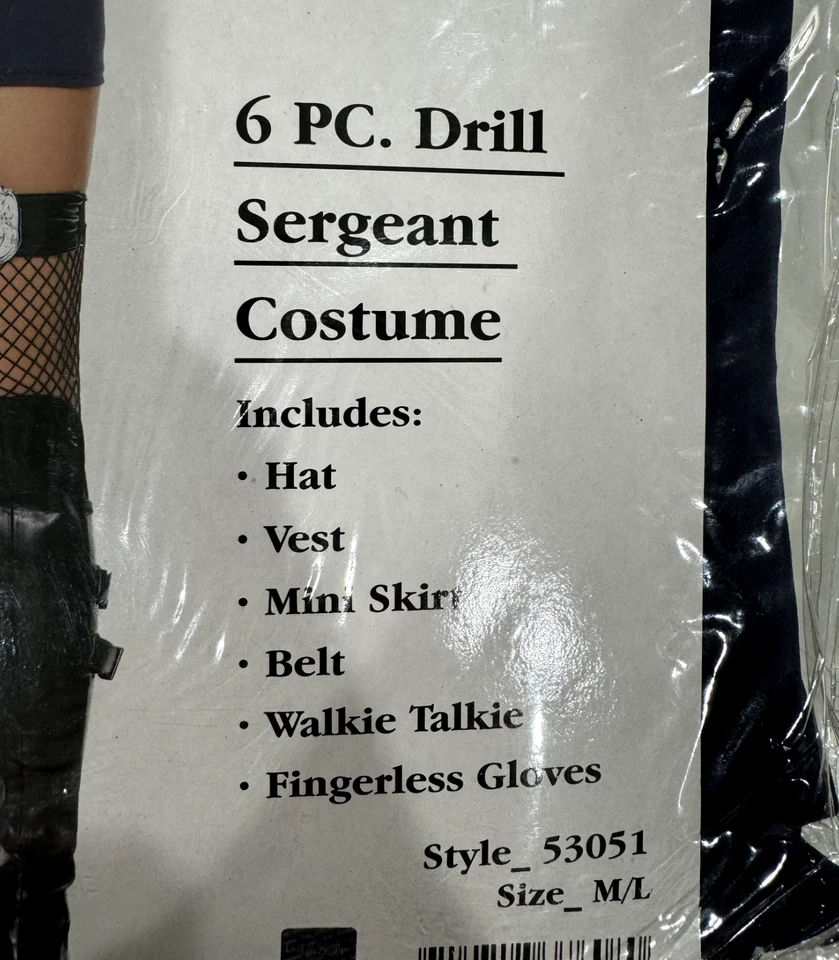 Sexy Disfraz de Policía CON Sombrero, Guantes + más Talla M/L, TOTALMENTE NUEVO Leg Avenue Foto 3 de 4