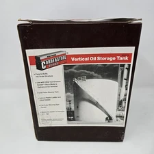 Walthers Cornerstone HO Scale Vertical Oil Storage Tank Kit 933-3115 New IOB