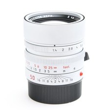 Leica Summilux-M 50mm F/1.4 ASPH. 4th Silver 6-Bit -Near Mint- 273