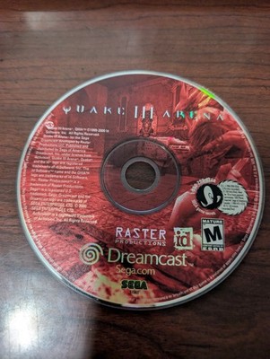 Quake III Arena (Sega Dreamcast, 2000) NO TRACKING - DISC ONLY 6091